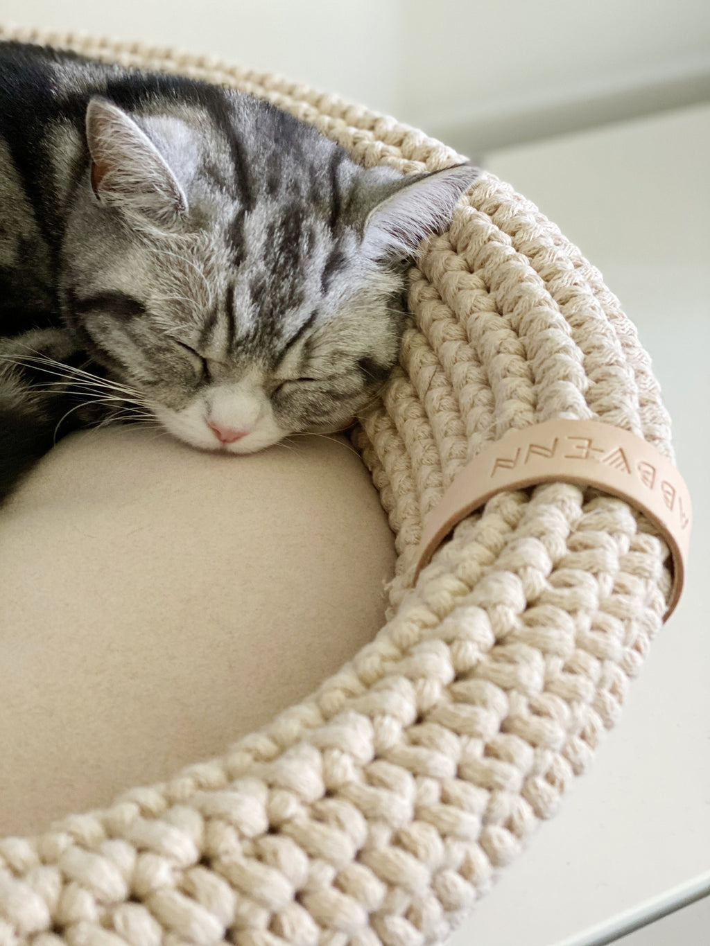 Labbvenn COCO & FÖRA — Le panier pour chat et son plaid