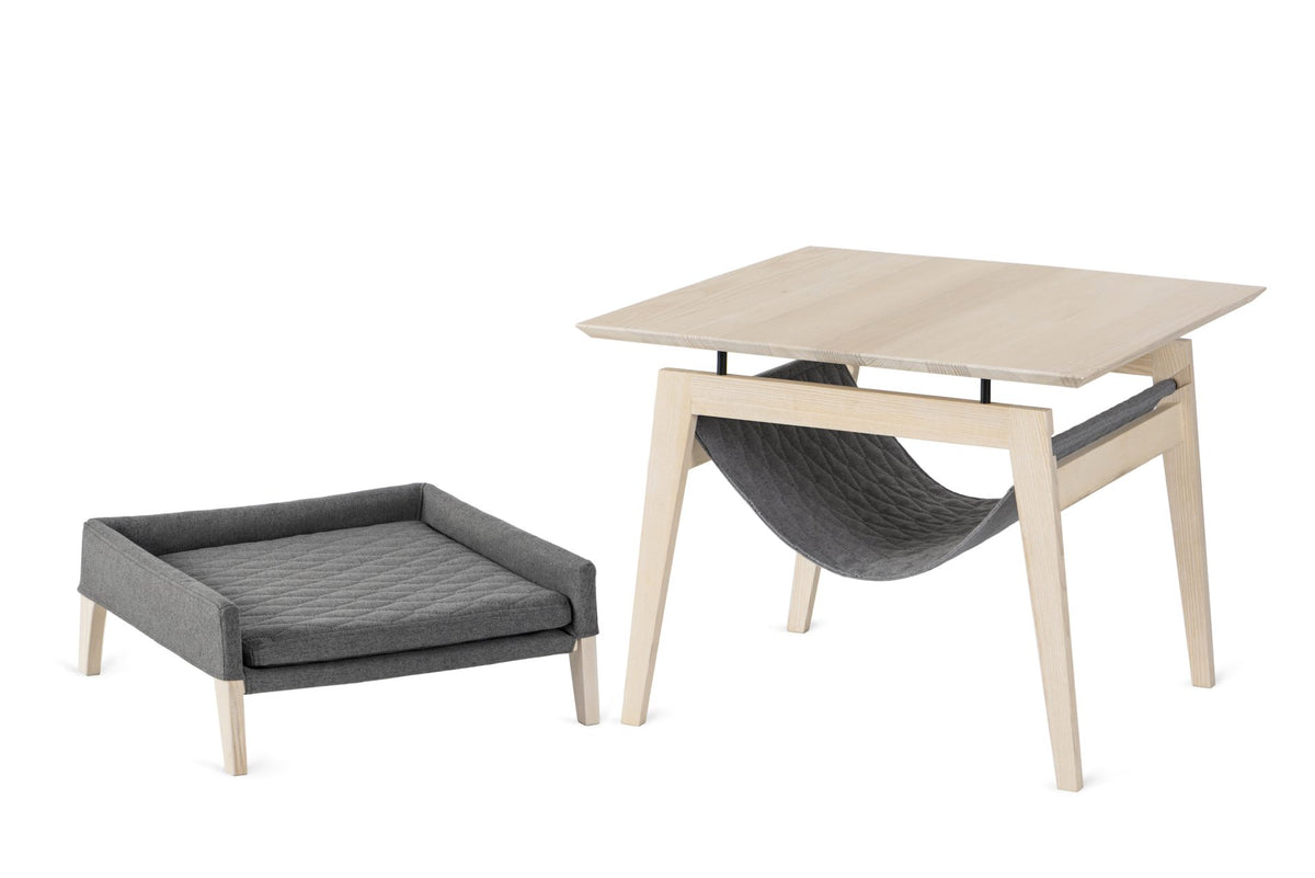 Labbvenn KIKKO & LULU — La table basse et le lit pour chat