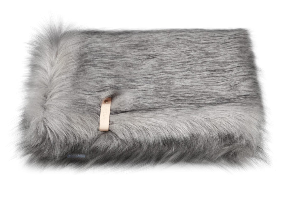 Labbvenn FÖRA Couverture double face, coloris Argent
