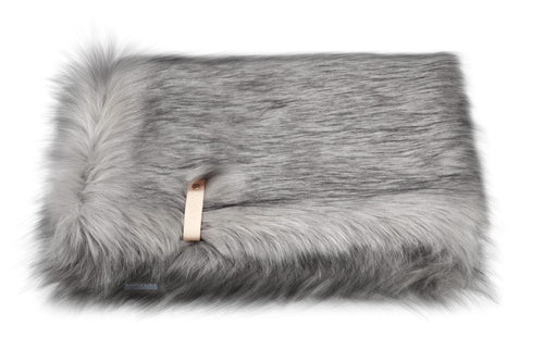 Labbvenn FÖRA Couverture double face, coloris Argent